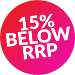 15% Below RRP